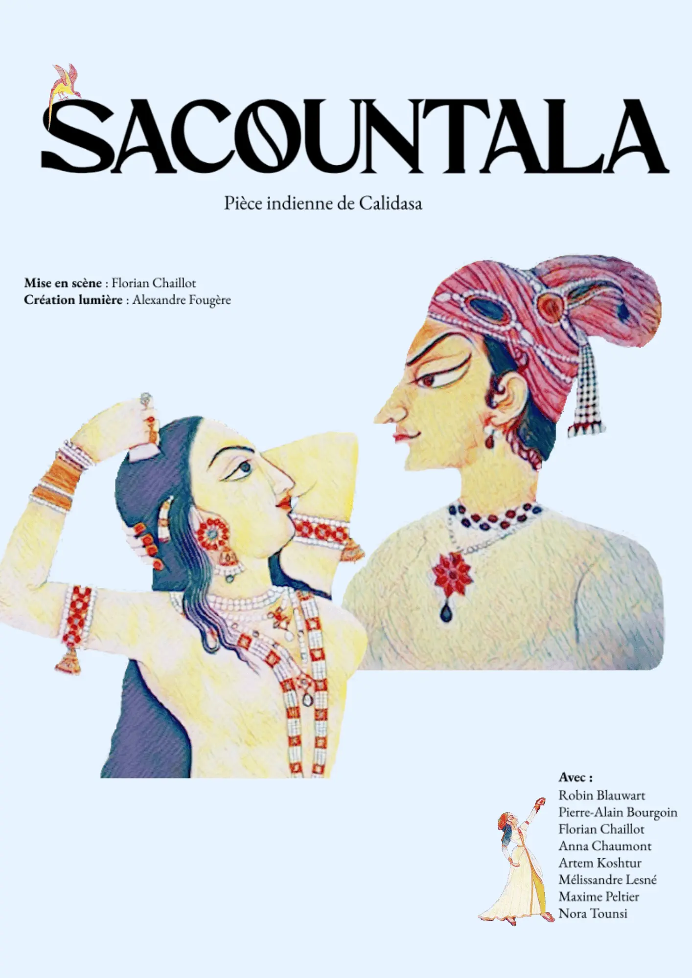 Affiche du spectacle Sacountala
